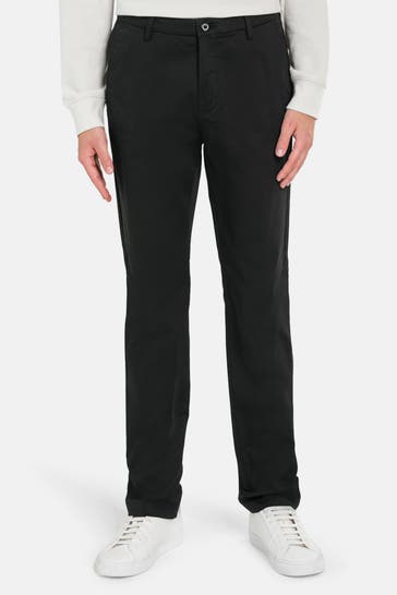 CALVIN KLEIN Stoffhose schwarz