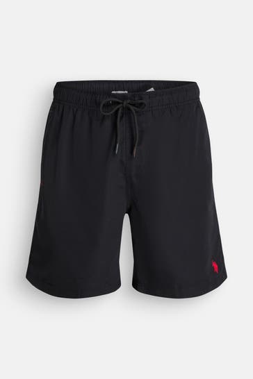 U.S. POLO ASSN. Badeshorts schwarz