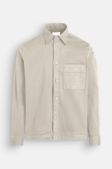 FIL NOIR Overshirt 'Matteo' beige