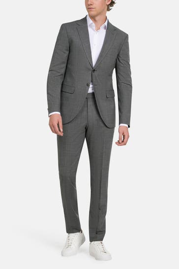 JOOP! Wollmix-Anzug 'Travel/Damon' grau
