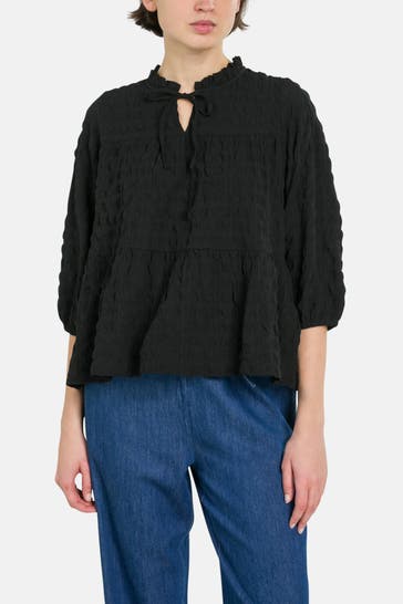 PART TWO Blusenshirt 'Gimalie' schwarz