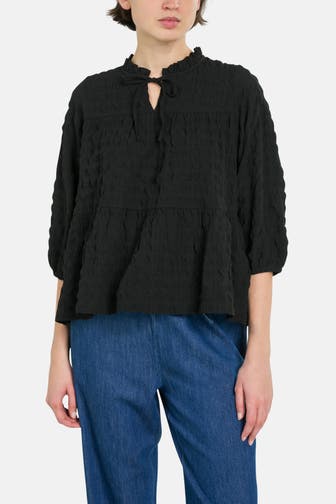 PART TWO Blusenshirt 'Gimalie' schwarz