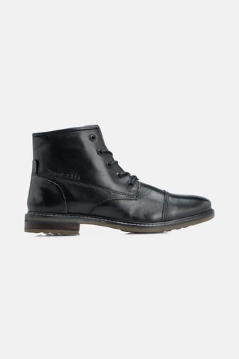 BUGATTI Leder-Boots 'Marcello' schwarz