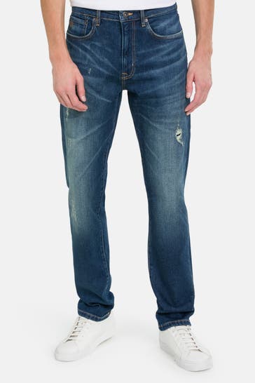 SUPERDRY Jeans dunkelblau slim