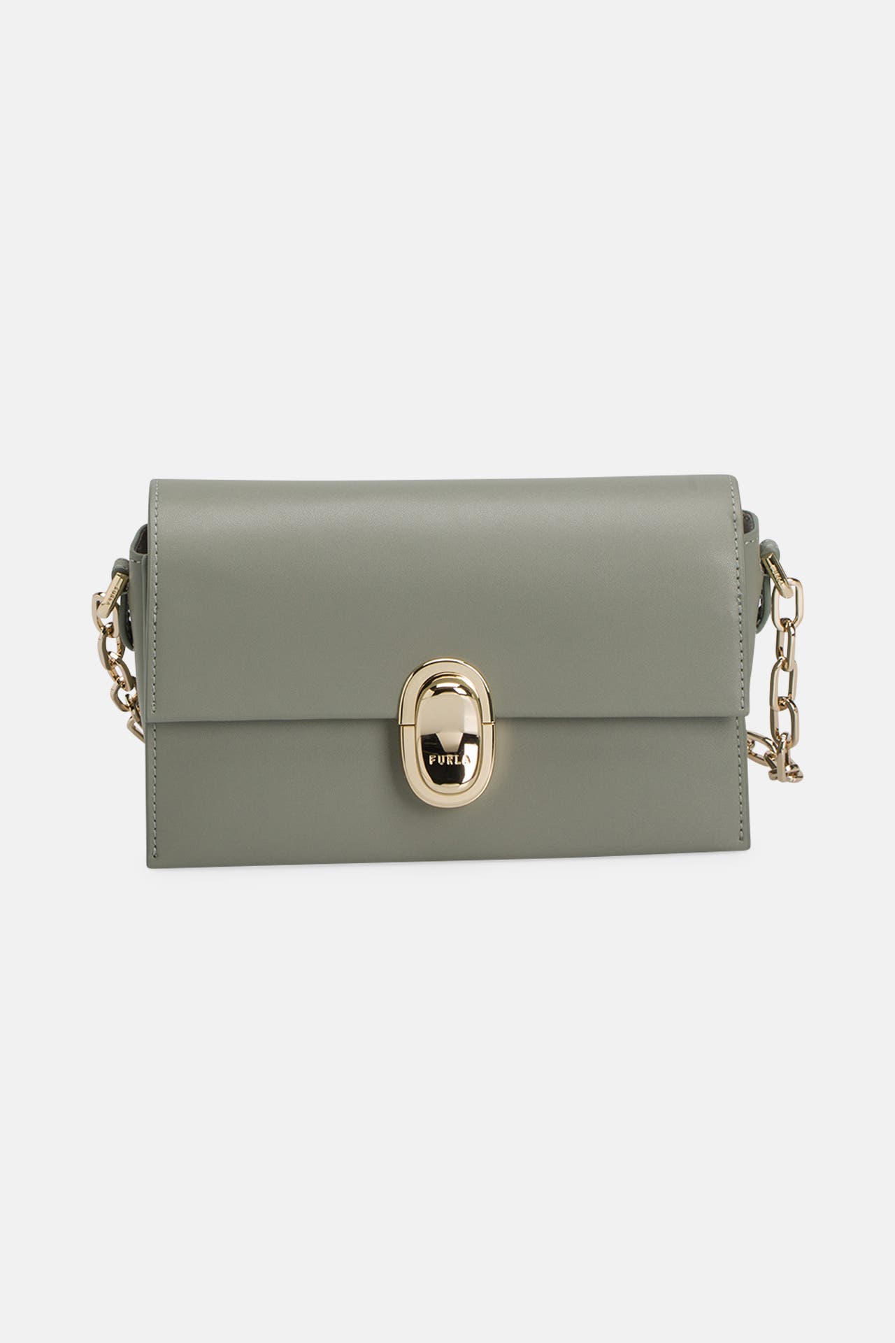 FURLA Umhängetasche 'Eclisse' graugrün, Bild 1