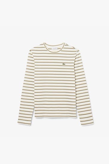 LACOSTE Longsleeve gestreift