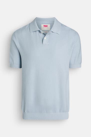 LEVI'S® Polo-Shirt hellblau