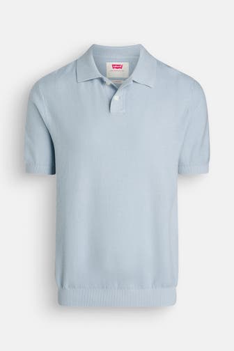 LEVI'S® Polo-Shirt hellblau