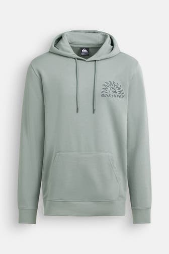QUIKSILVER Hoodie graugrün