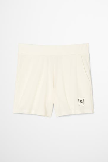 MARC O'POLO Shorts weiß