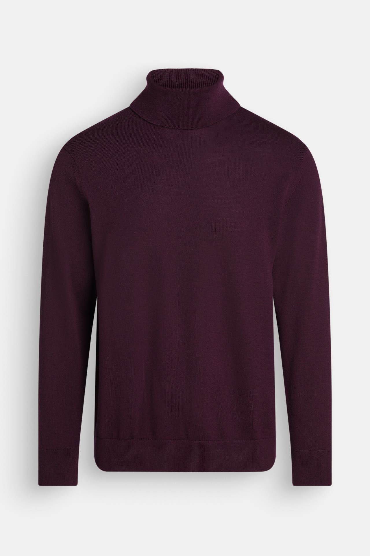CALVIN KLEIN Wollpullover burgunder, Bild 1