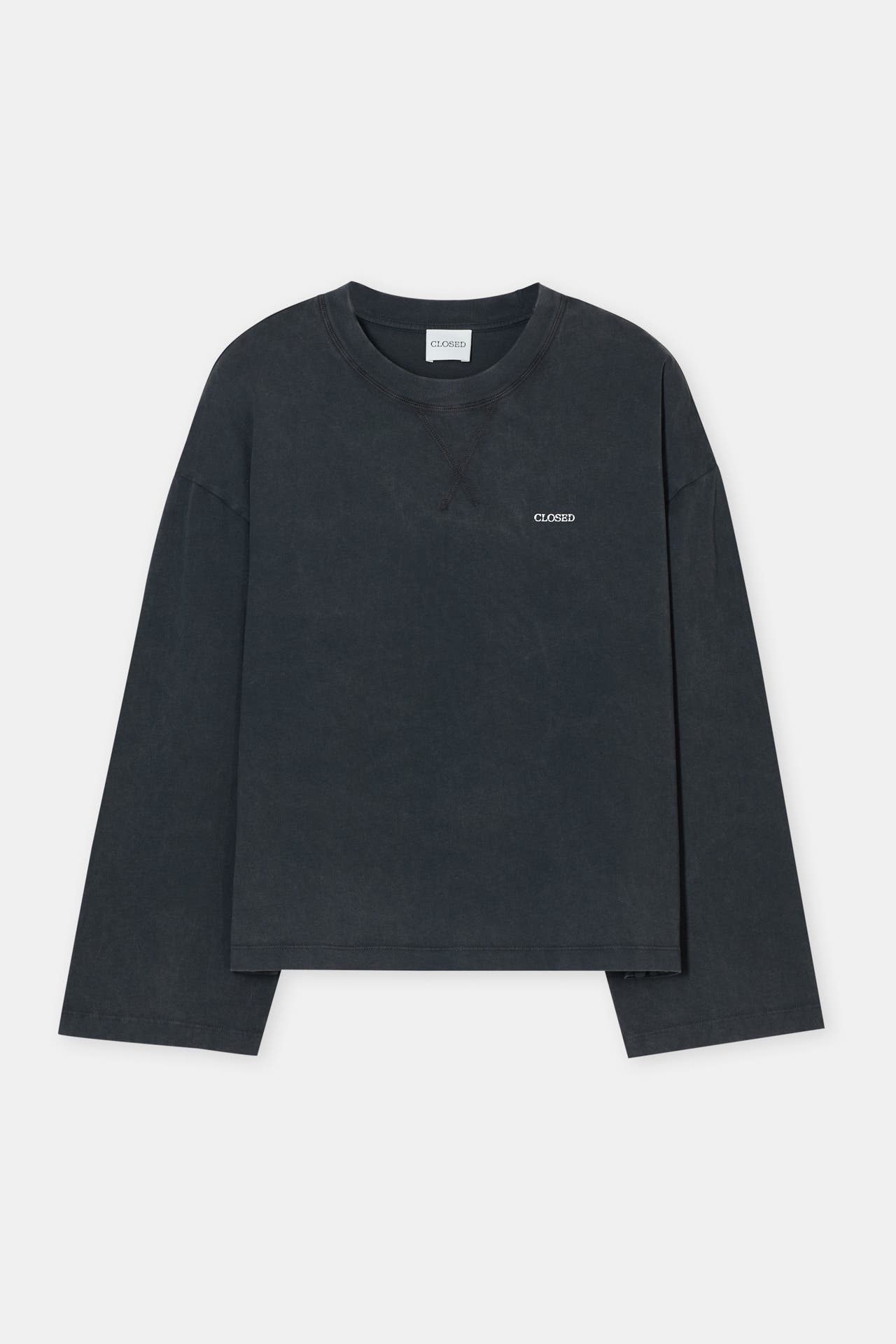 CLOSED Longsleeve anthrazit, Bild 1