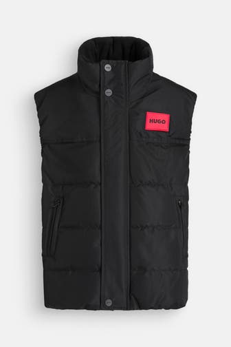 HUGO Steppweste schwarz