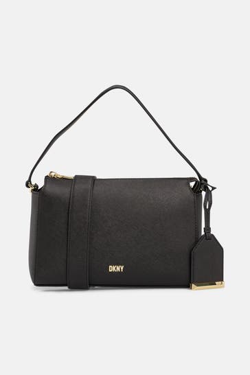 DKNY Schultertasche 'Belle' schwarz