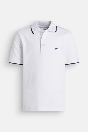 BOSS Polo-Shirt weiß