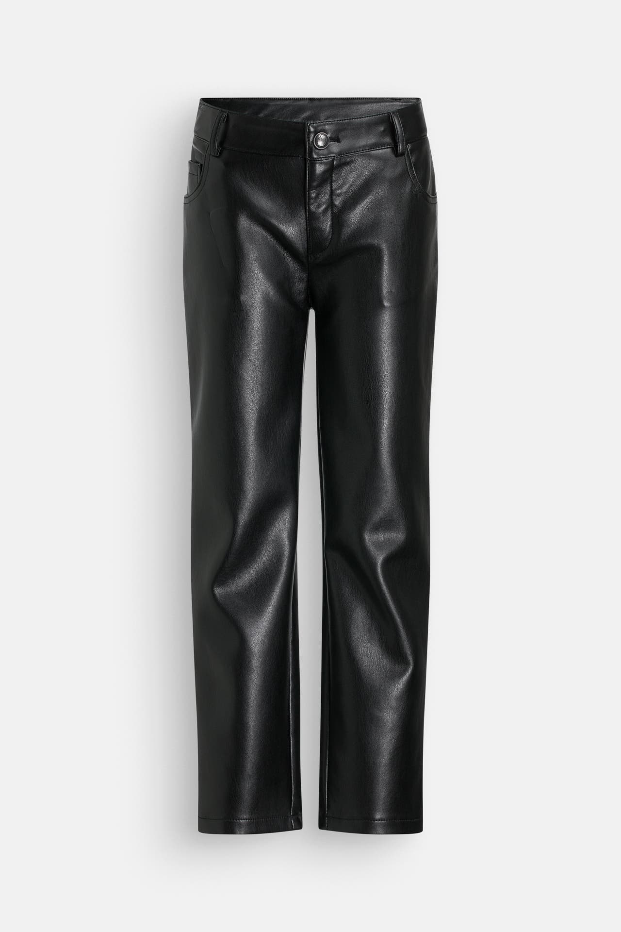 GUESS Kunstlederhose schwarz, Bild 1