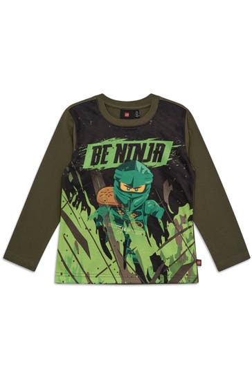 LEGO WEAR Langarmshirt oliv