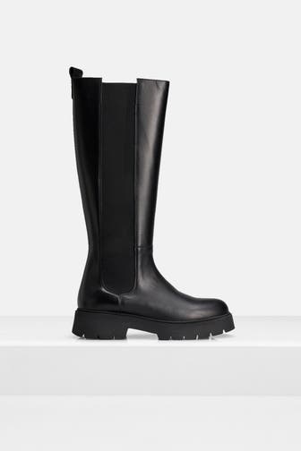 AIGNER Lederstoefel 'Aisha' schwarz