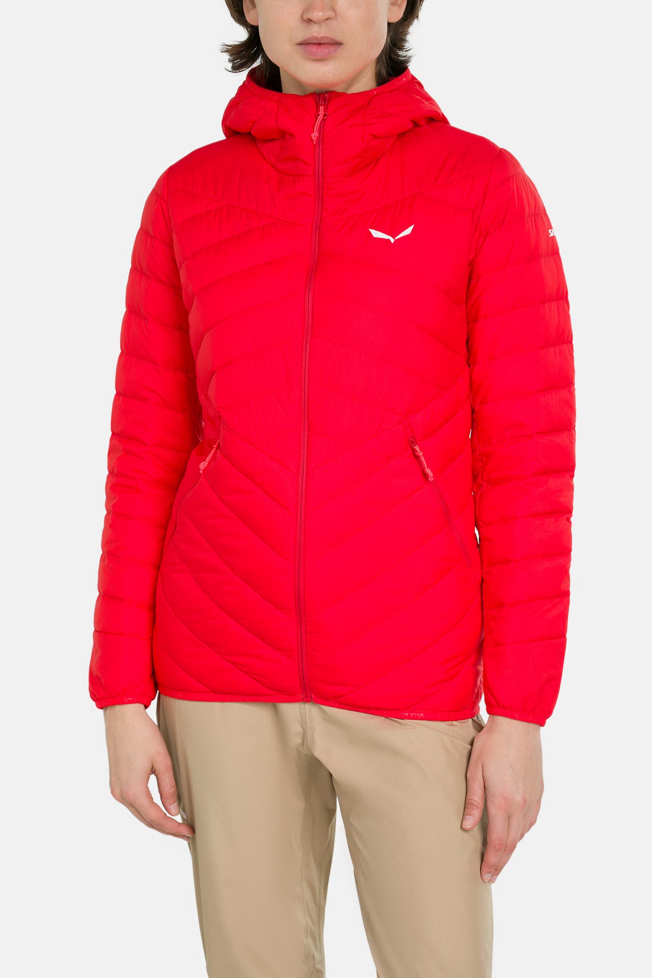 SALEWA Light-Daunenjacke 'Brenta' rot, Bild 1