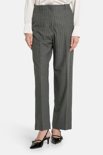 TOMMY HILFIGER Stoffhose gestreift