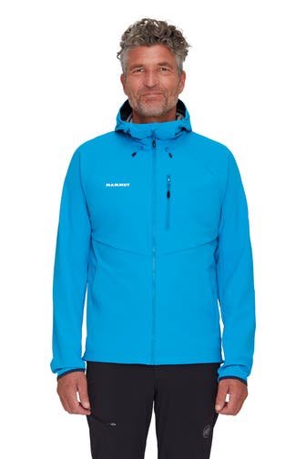 MAMMUT Softshelljacke blau