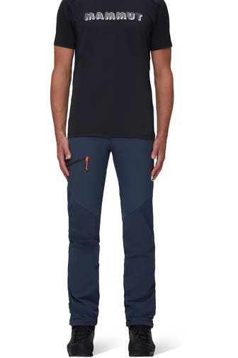 MAMMUT Softshellhose 'Courmayeur' navy