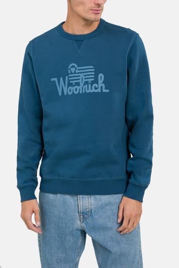 WOOLRICH - Sweatshirt blau