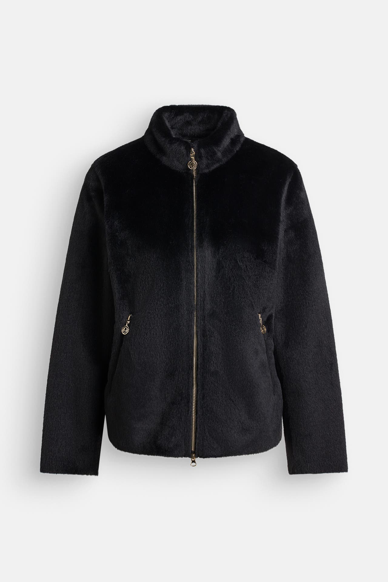 SPORTALM Kunstpelz-Blouson schwarz, Bild 1