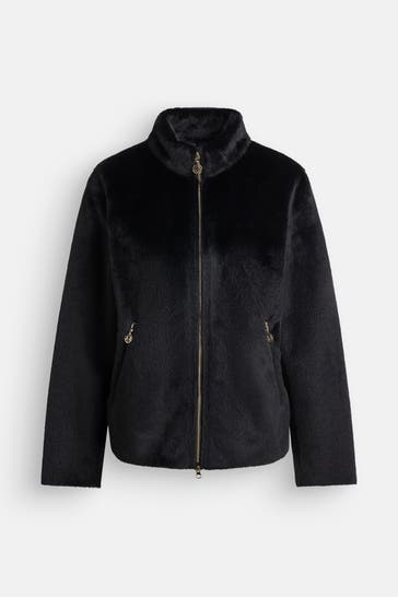 SPORTALM Kunstpelz-Blouson schwarz