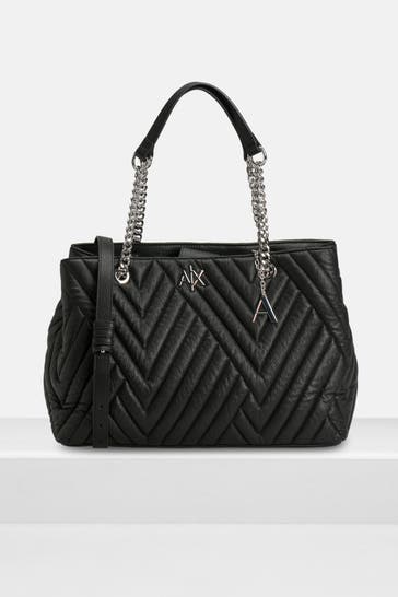 ARMANI EXCHANGE Shopper schwarz