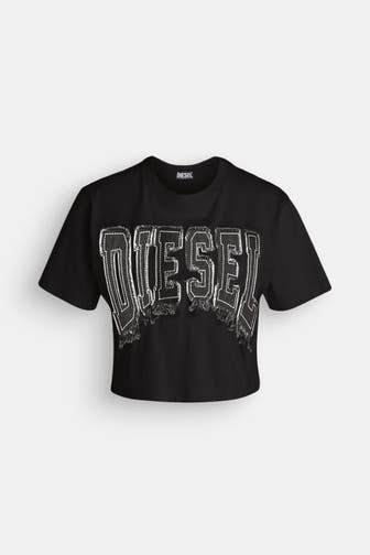 DIESEL T-Shirt schwarz