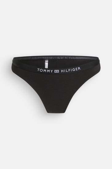 TOMMY HILFIGER Bikini-Slip schwarz