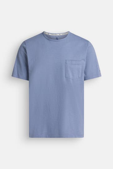 COLOURS & SONS T-Shirt taubenblau