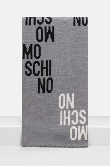 MOSCHINO - Wollmix-Schal mehrfarbig
