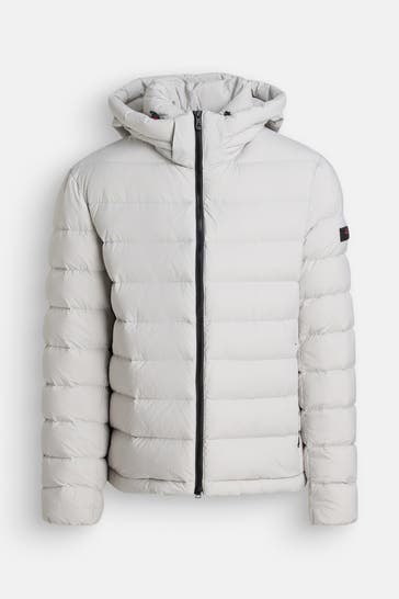 PEUTEREY Daunenjacke 'Boggs' hellgrau