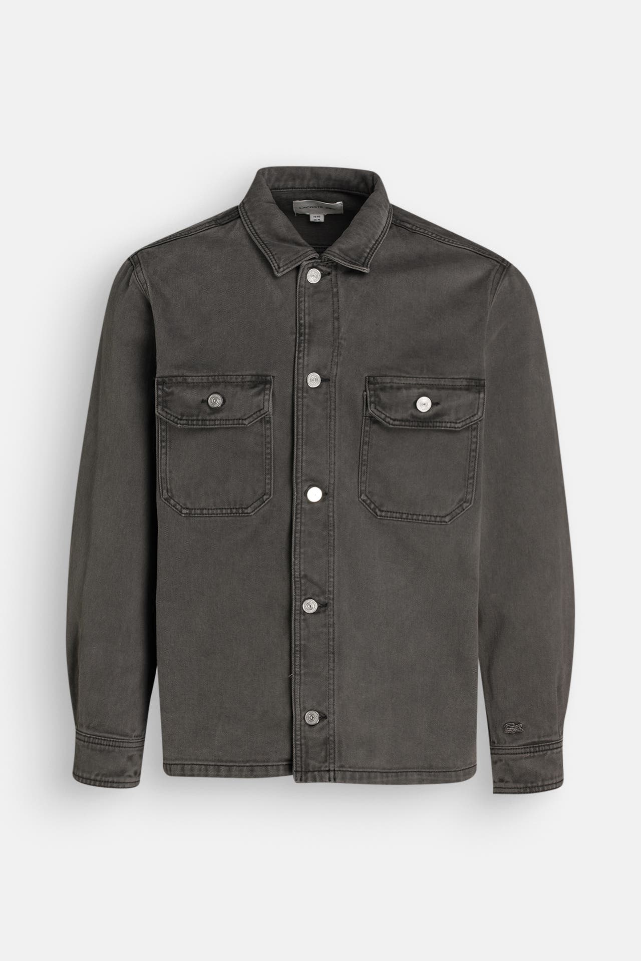 LACOSTE Overshirt steingrau, Bild 1