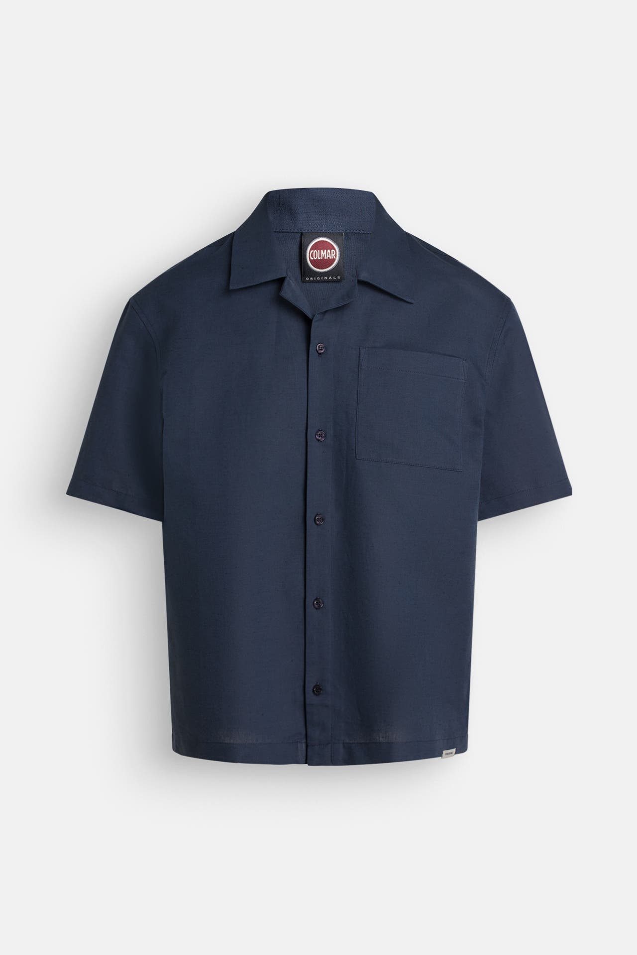COLMAR Leinenmix-Hemd dunkelblau, Bild 1