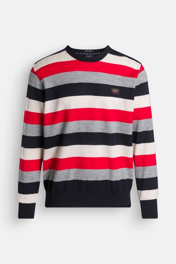 PAUL & SHARK Strickpullover gestreift