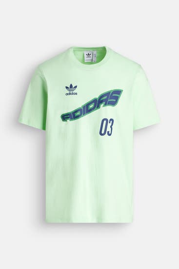 ADIDAS - T-Shirt 'GFX' pastellgrün