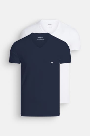 EMPORIO ARMANI - 2er-Pack T-Shirt zweifarbig