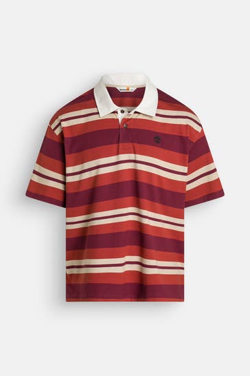 TIMBERLAND Polo-Shirt gestreift