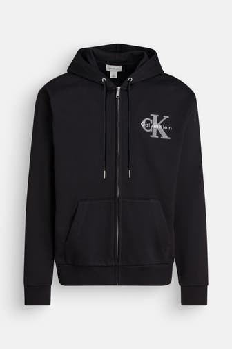 CK JEANS Sweatjacke schwarz