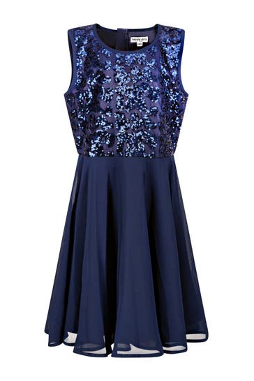 HAPPY GIRLS Kleid dunkelblau