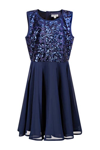 HAPPY GIRLS Kleid dunkelblau