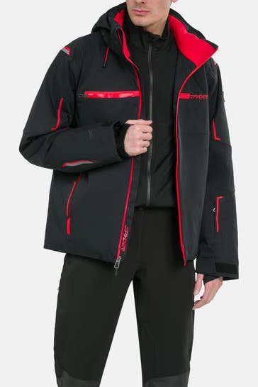 SPYDER Skijacke 'Titan' schwarz