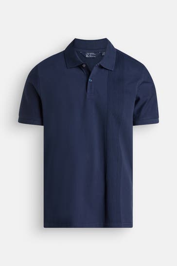 BEN SHERMAN Polo-Shirt dunkelblau