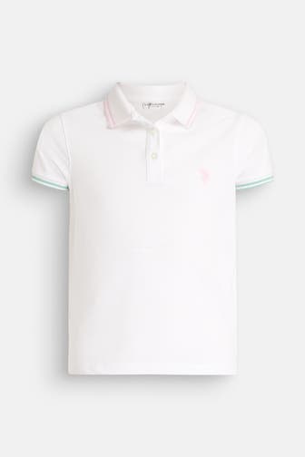 U.S. POLO ASSN. Polo-Shirt 'Kalin' weiß