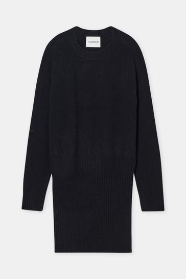 CLOSED Strickkleid schwarz