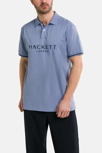 HACKETT Polo-Shirt graublau