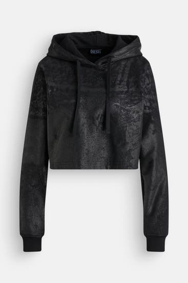 DIESEL - Hoodie 'Felpa' schwarz